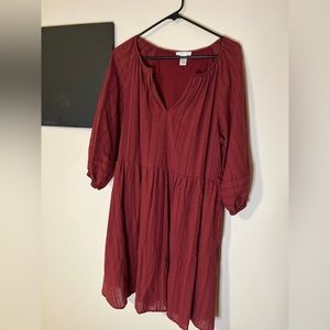 Red London Times dress